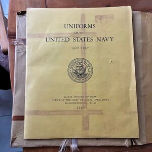 Vintage US Navy Uniforms Booklet